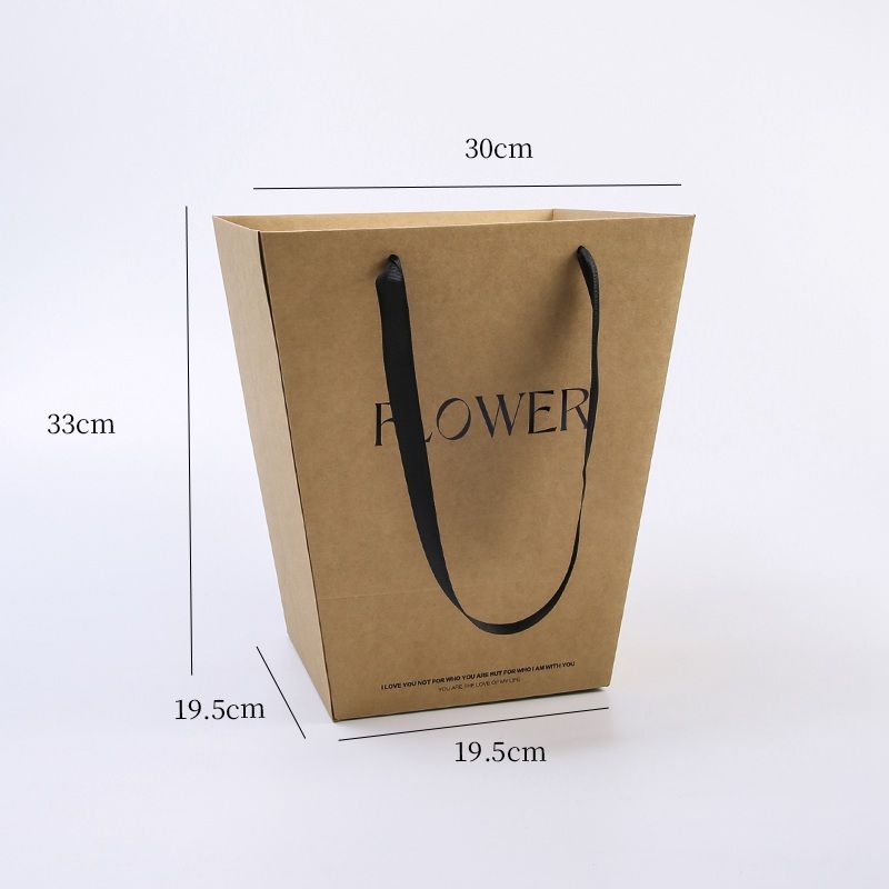Buff Kegelförmige Tasche