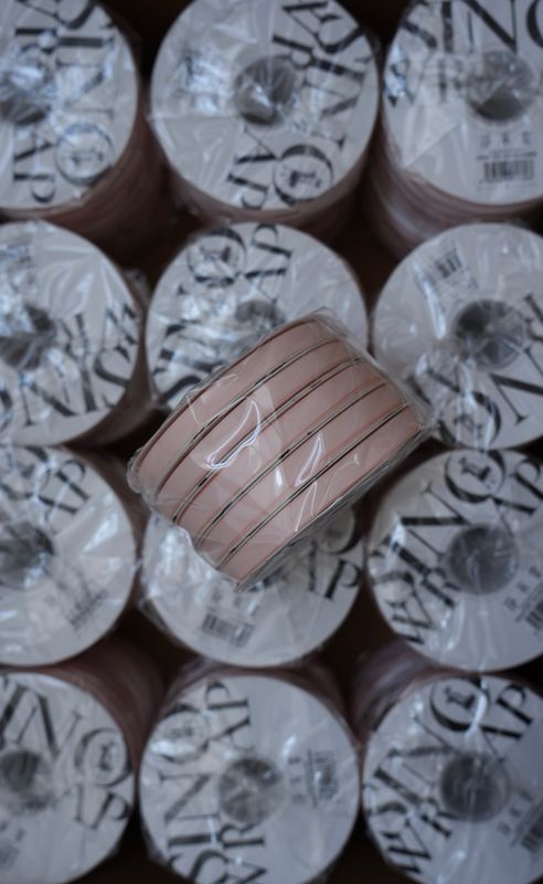 Thin Ribbons 169 Lt Pink X5