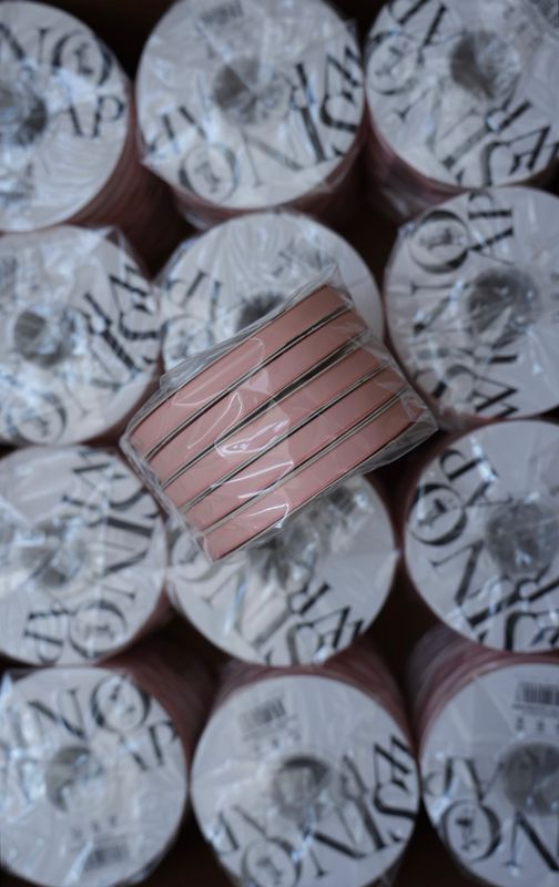 Thin Ribbons 161 Pink X5