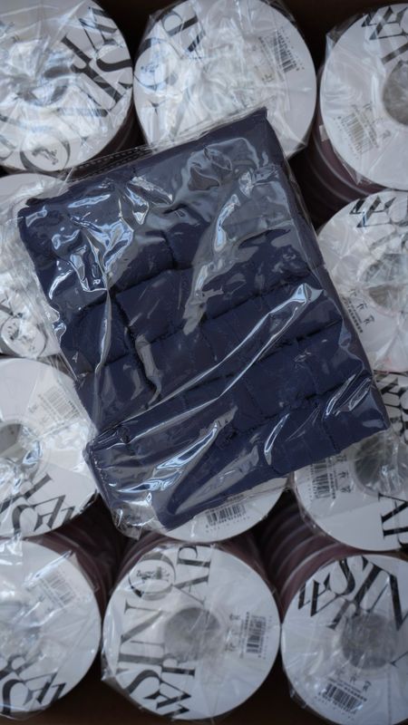 Chiffon Ribbon Blue 7444 X25