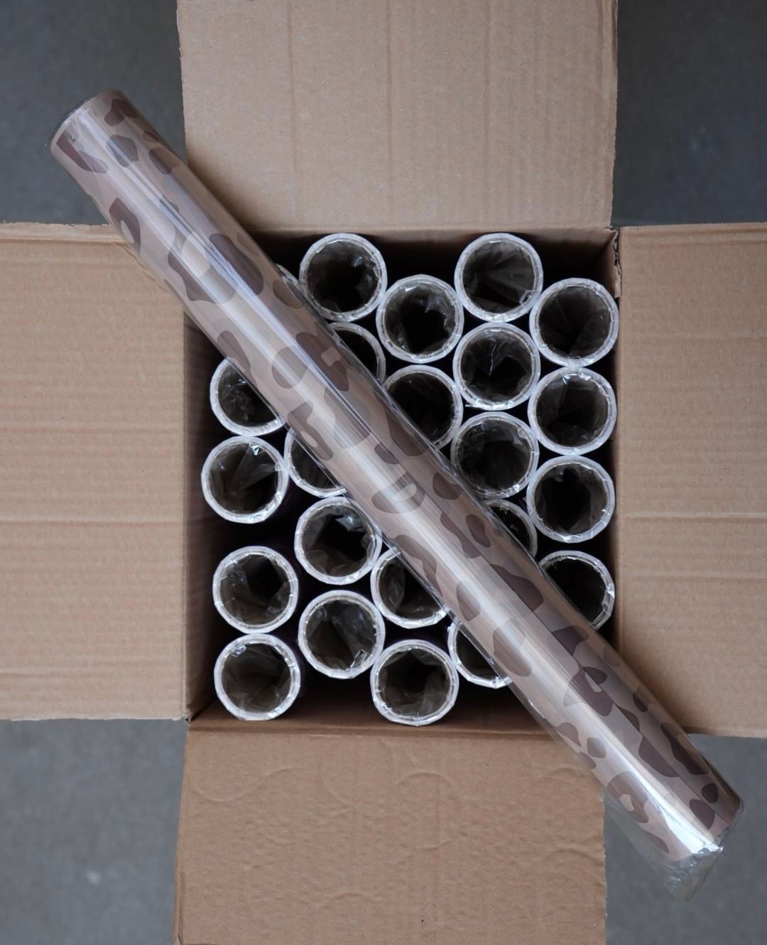 Matte film with pattern LAMPART Chocolate x 25