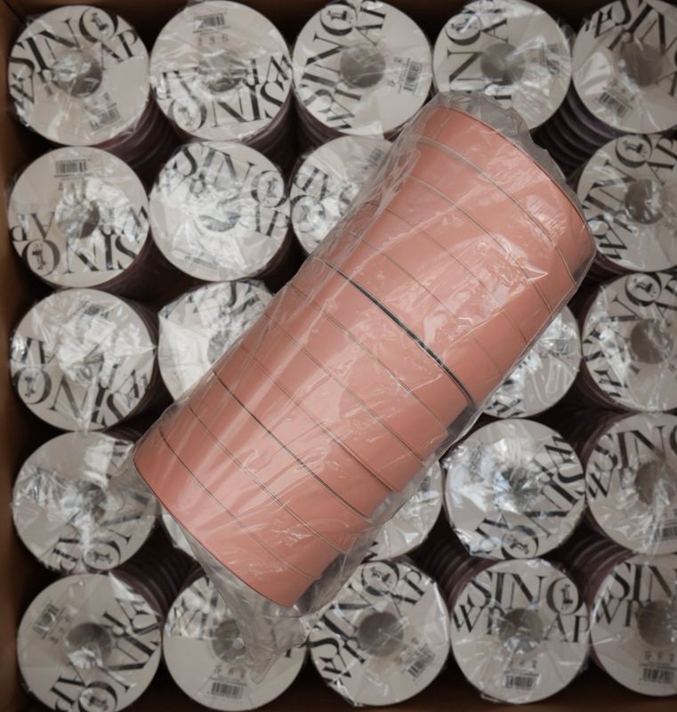 Textured Ribbon 1213 Peach x12