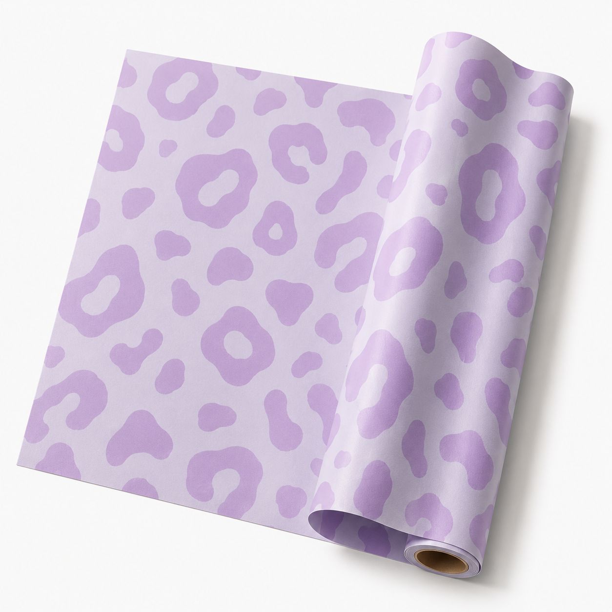 Matte Folie mit LAMPART-Muster Lilac