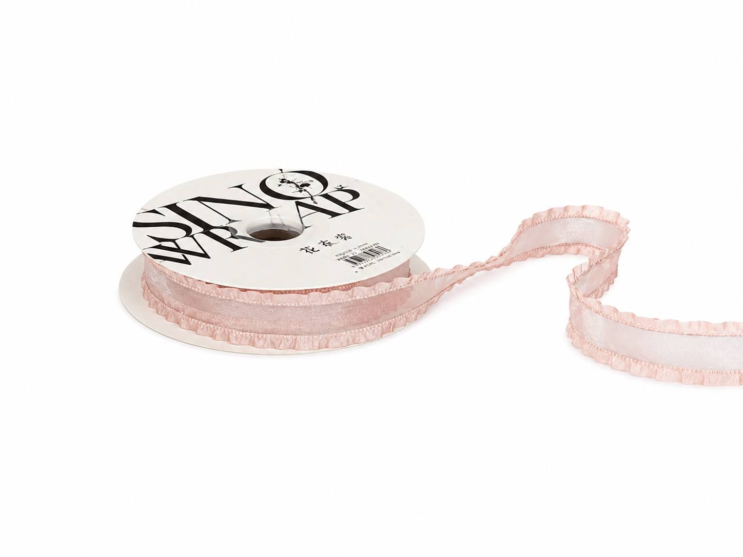 Ribbon with Ruffle 165 Pink