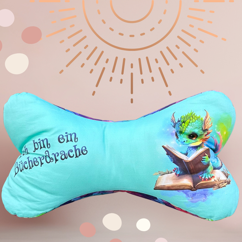Leseknochen Bücherdrache