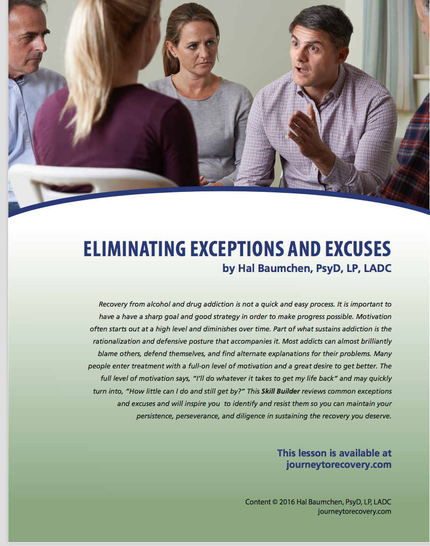 Eliminating Exceptions and Excuses