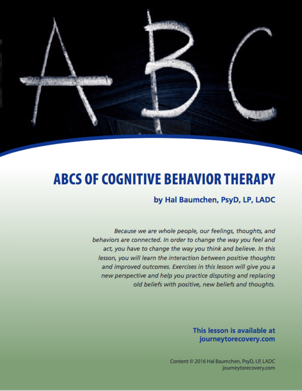 ABCs of Cognitive Behavior Therapy