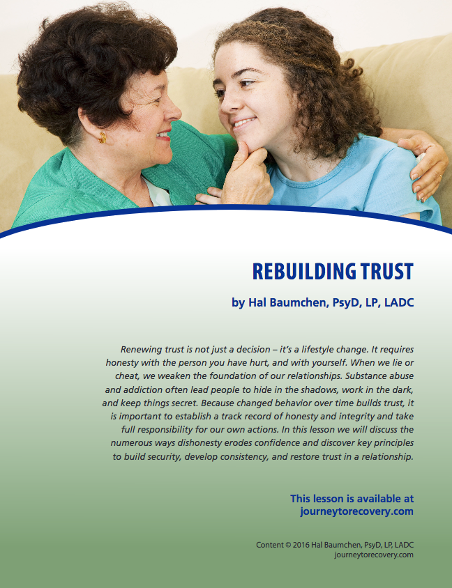 Rebuilding Trust