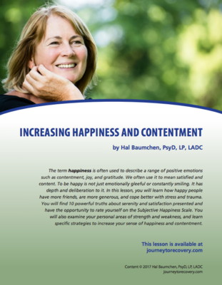 Increasing Happiness and Contentment