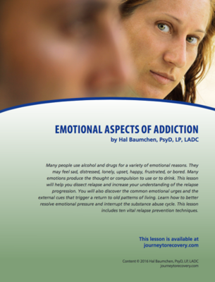 Emotional Aspects of Addiction