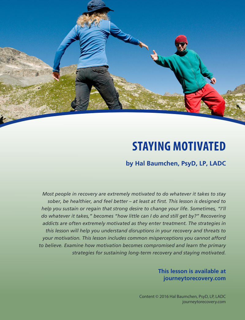 Staying Motivated