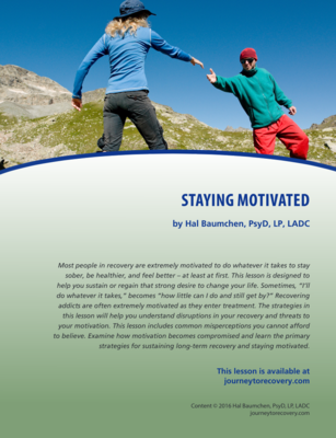 Staying Motivated