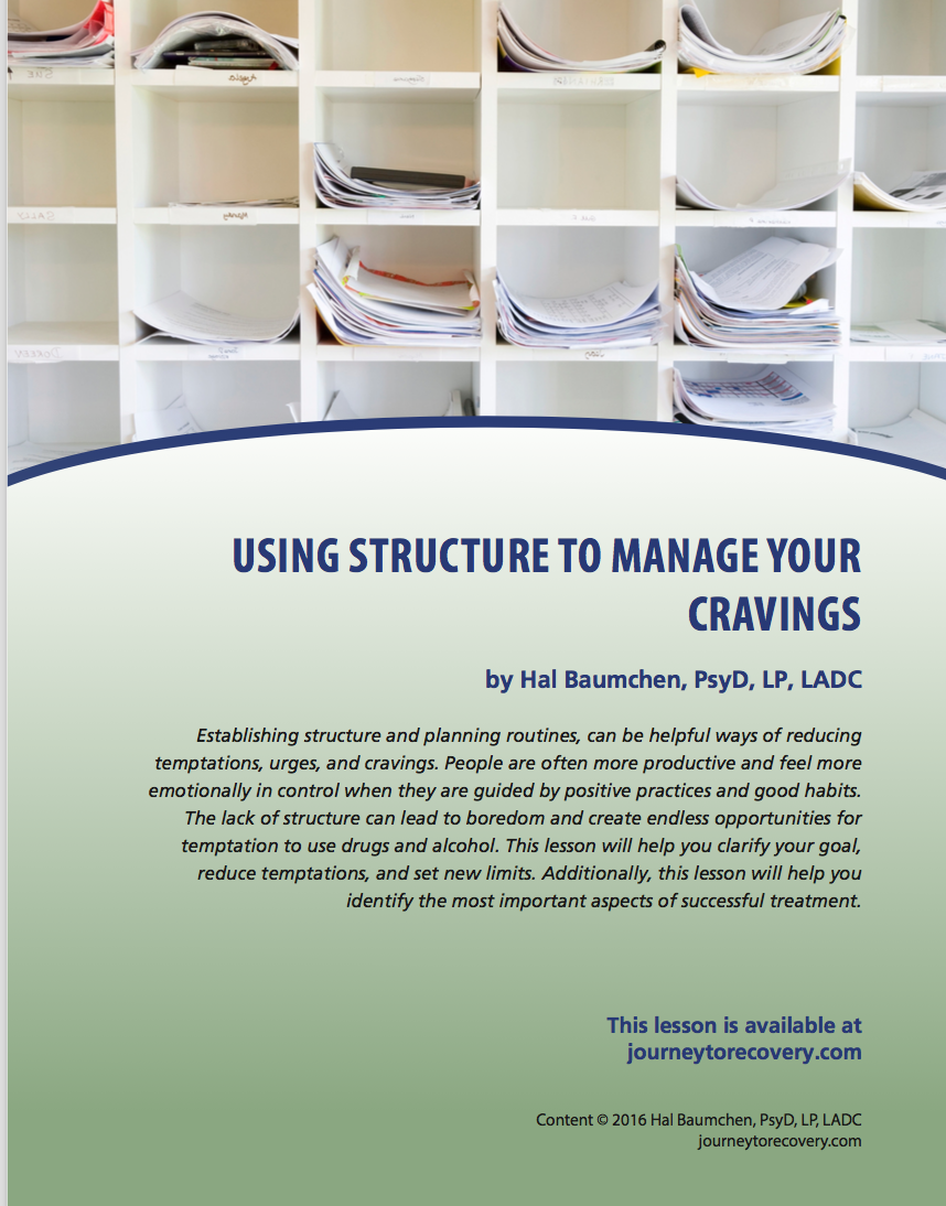 Using Structure to Manage Your Cravings