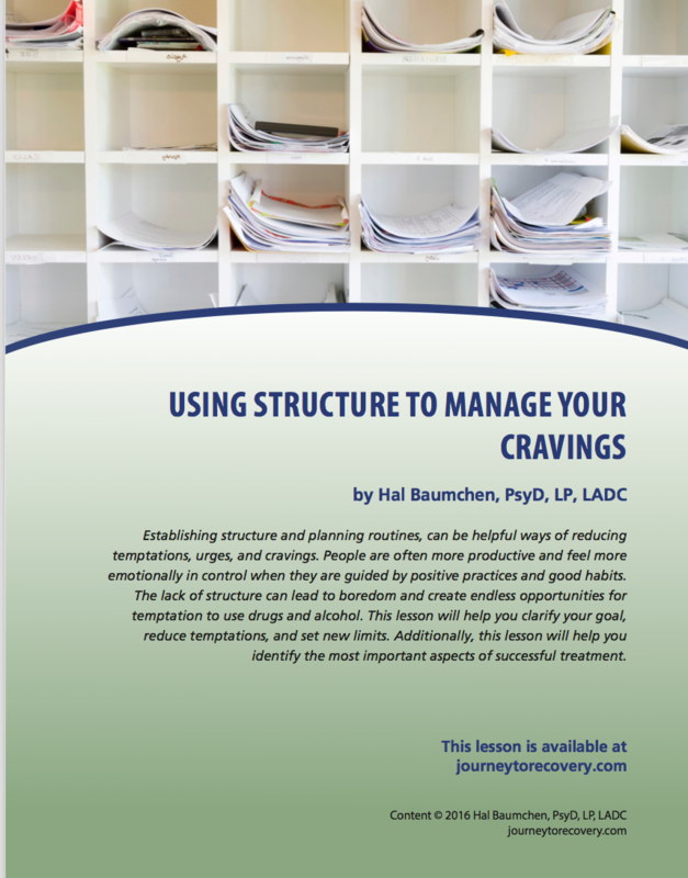 Using Structure to Manage Your Cravings