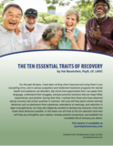 The Ten Essential Traits of Recovery (with Bonus Poster)