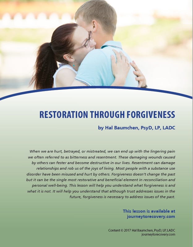 Restoration Through Forgiveness
