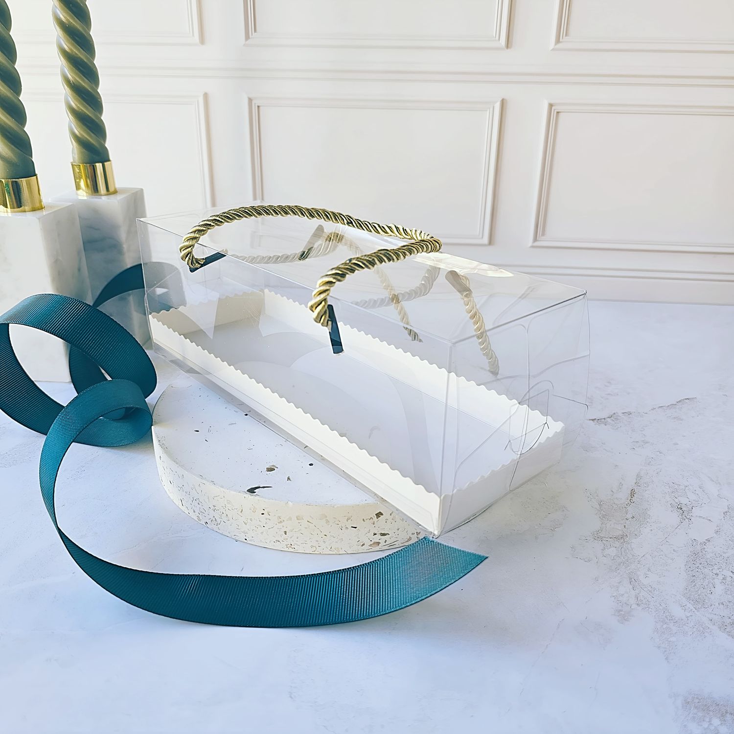 Treat box with handles - Set of 5 Treat box with handles - Set of 5