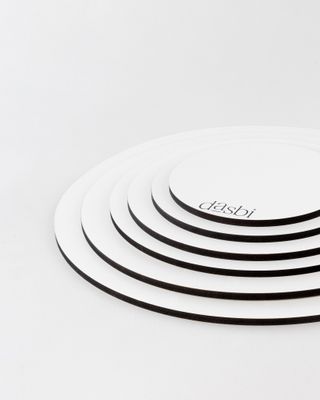 Round cake board 6mm - set of 2