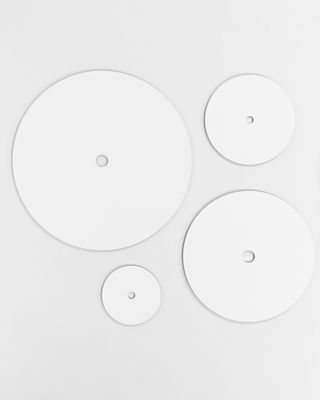 3mm Round Cake Board with Central Hole (1.2cm) - pack of 5