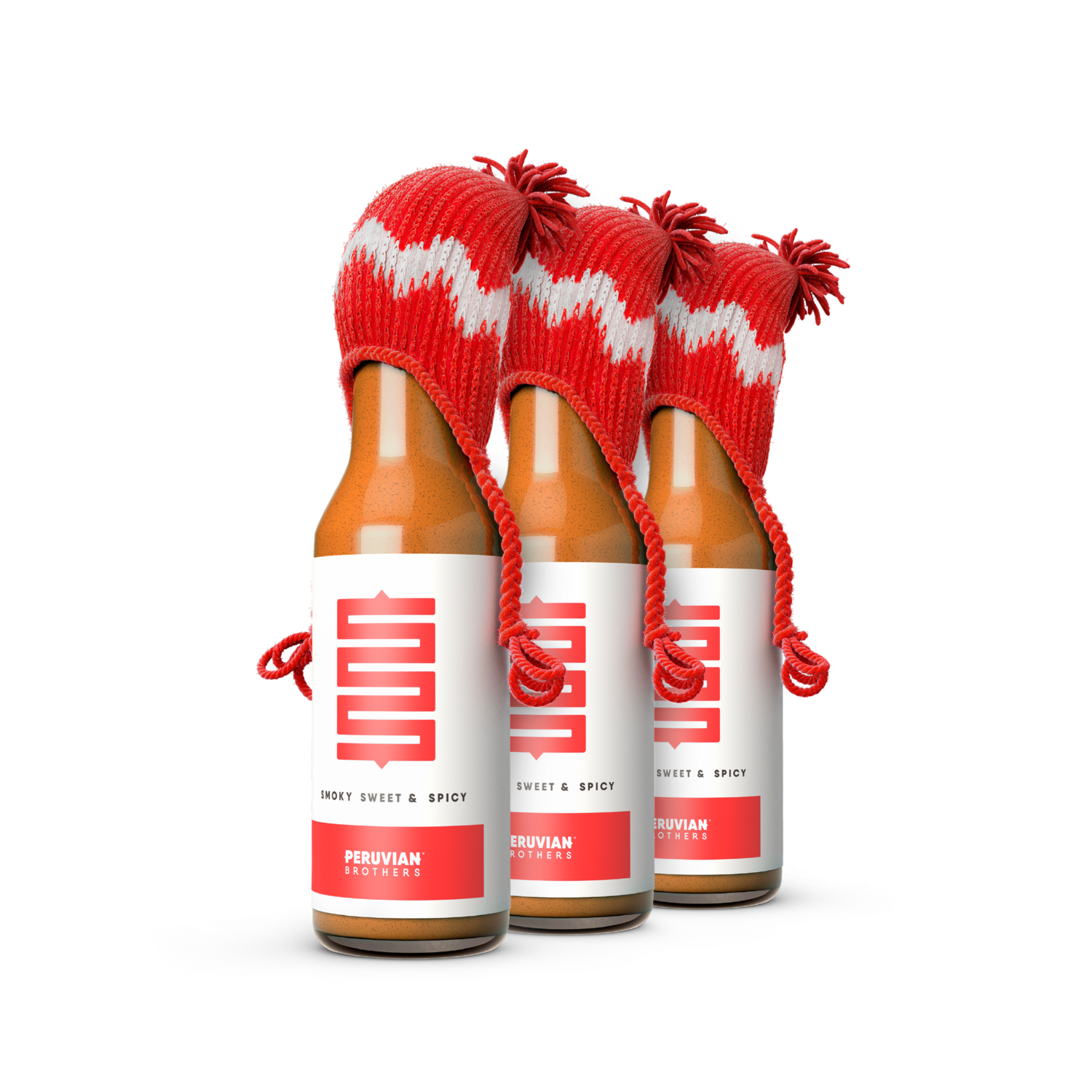Smoky, Sweet & Spicy Hot Sauce - 10 Bottles