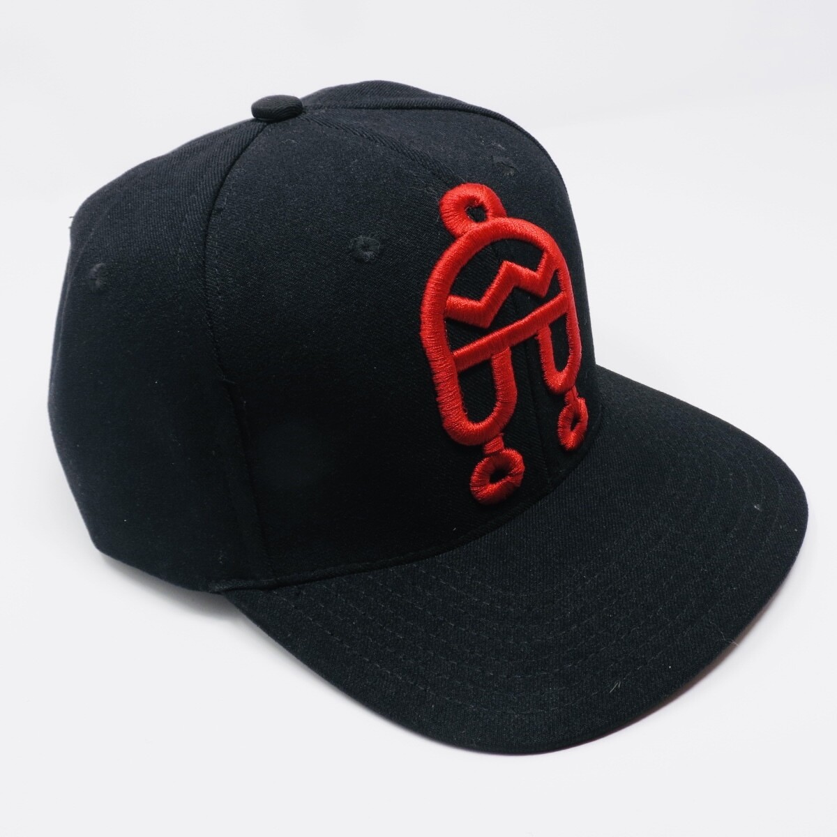 Peruvian Brothers Hat - Black Hat with Red Chullo Logo