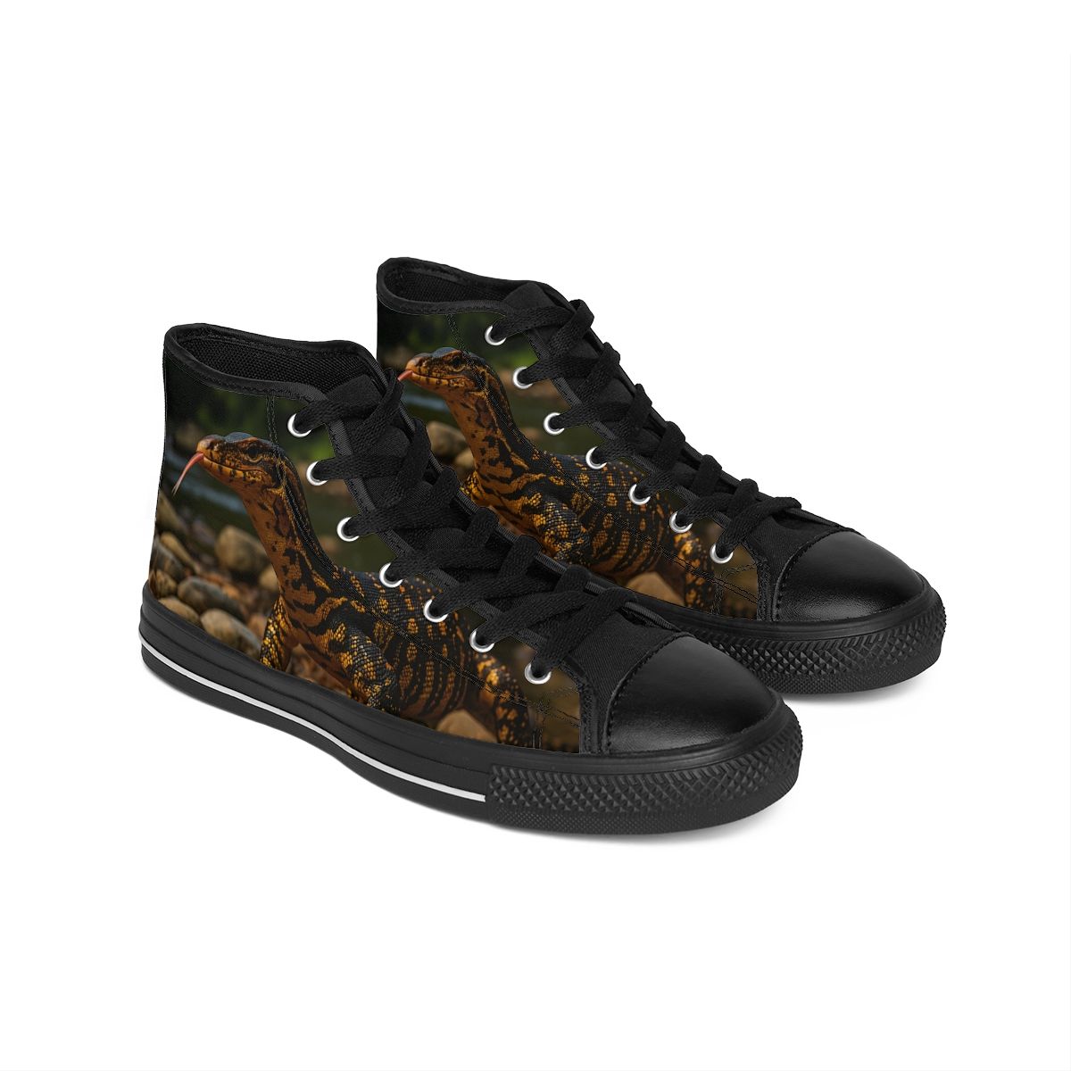 Men&#39;s Classic Sneakers, Shoes size: US 4.5, Color: Black sole