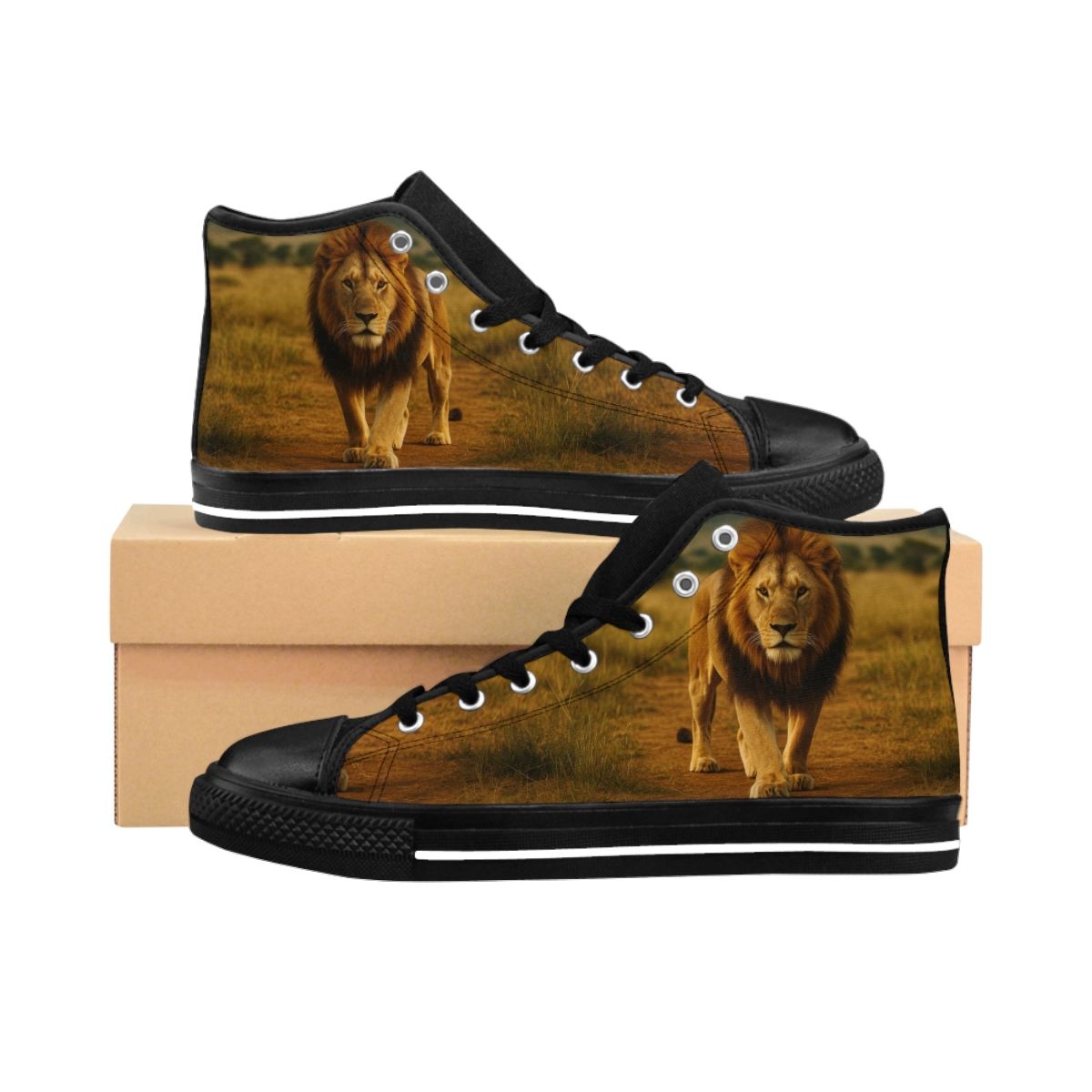 Men&#39;s Classic Sneakers, Shoes size: US 4.5, Color: Black sole