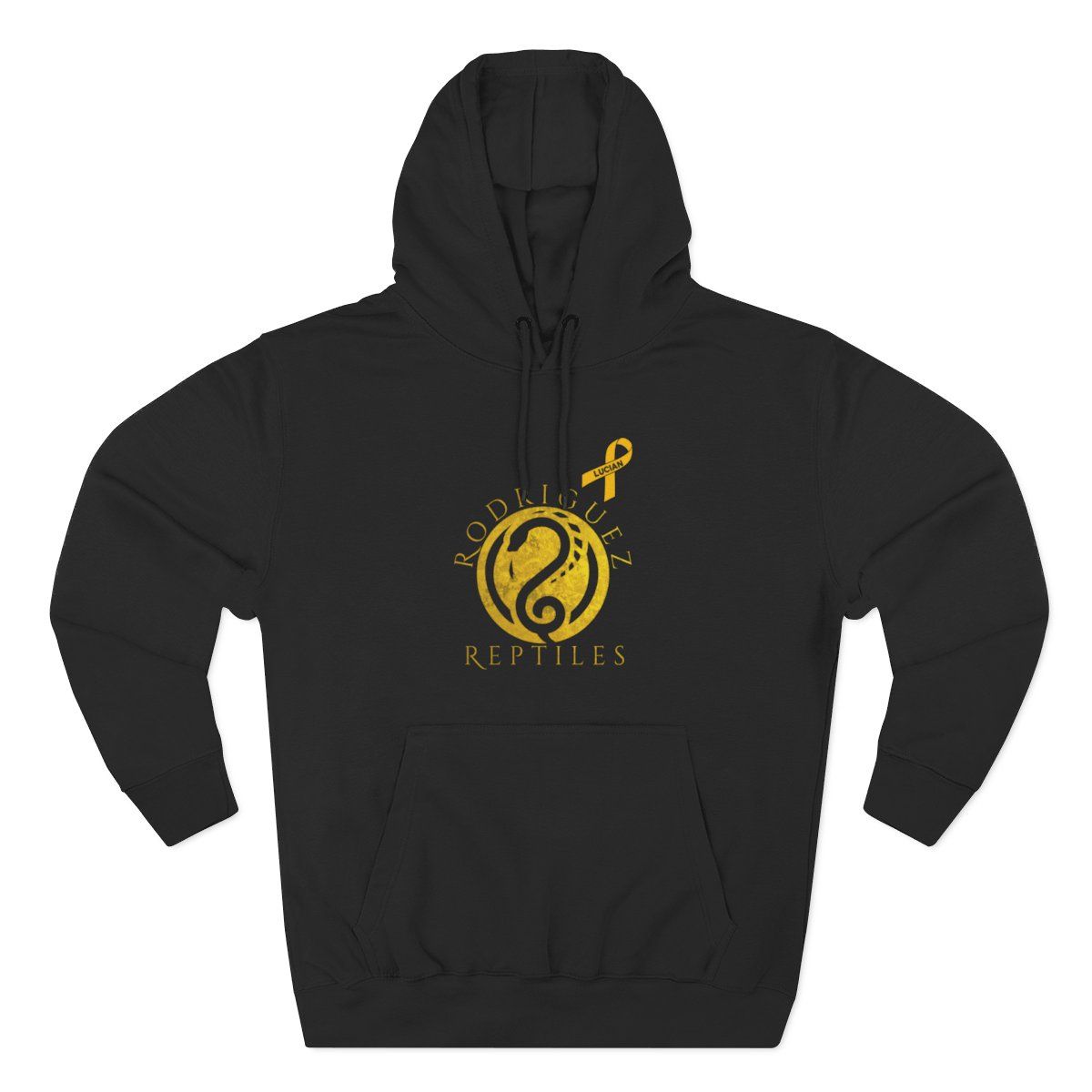 Rodriguez Reptiles Three-Panel Fleece Hoodie