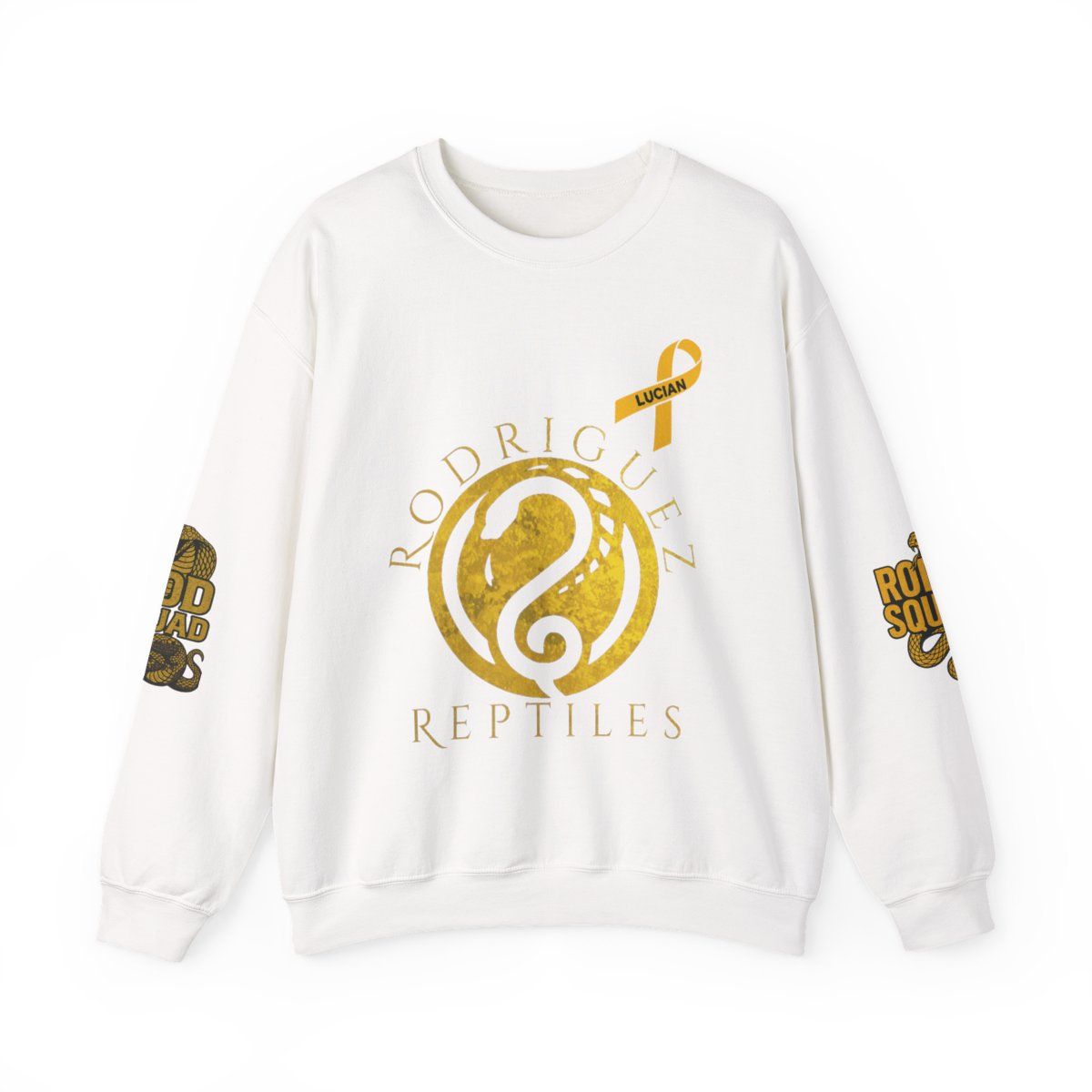 MODSQUAD Unisex Heavy Blend™ Crewneck Sweatshirt, Colors: White, Sizes: S