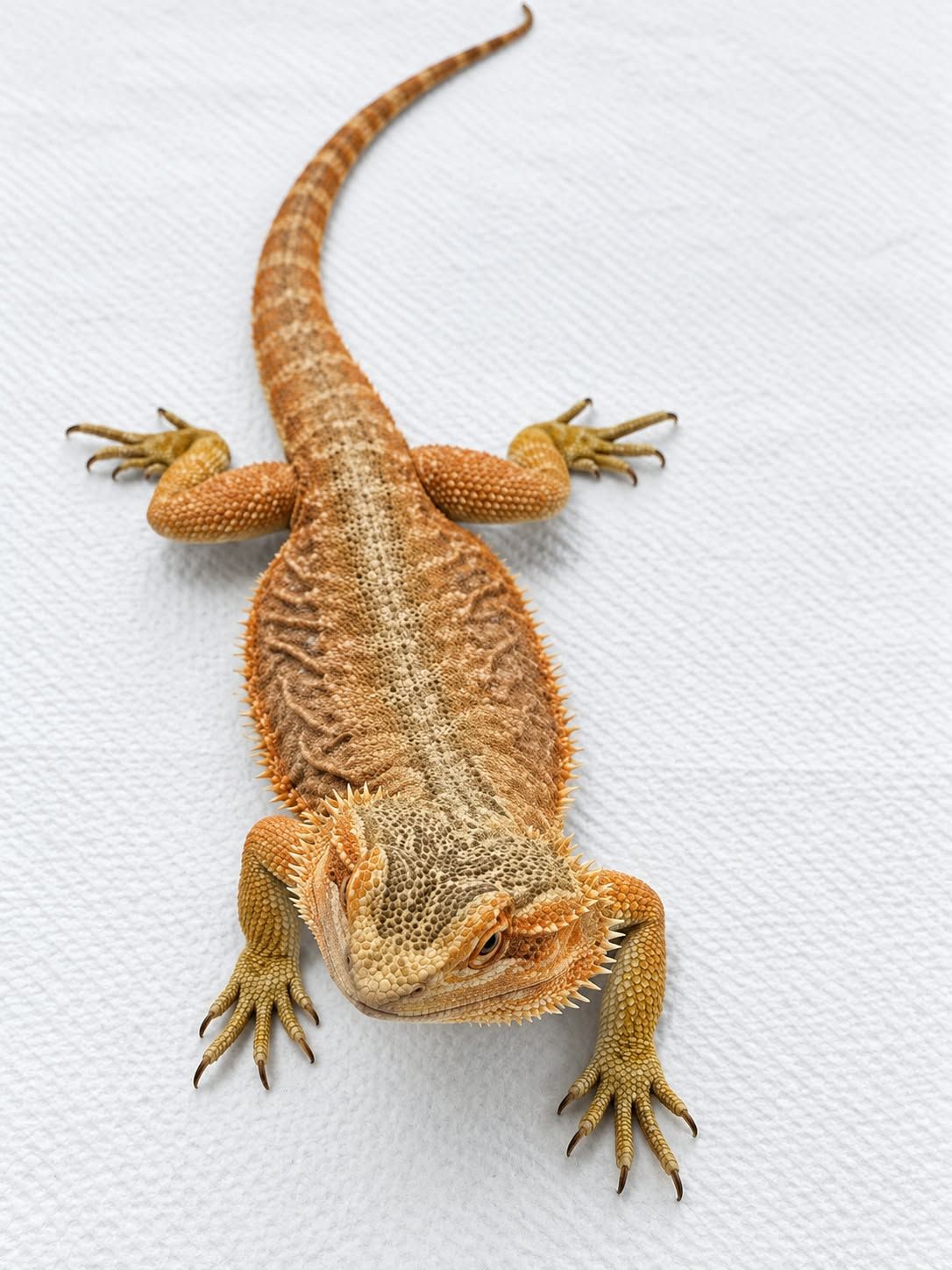 Orange/Citrus Tiger Leatherback Female Bearded Dragon