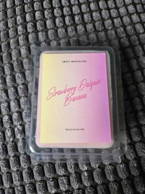 Strawberry Daiquiri Banana Coconut Wax Melts-6