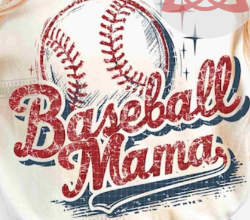 Vintage Baseball Mama