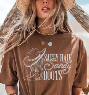 Salty Hair Sandy Boots