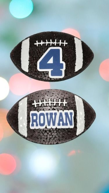 Football Freshie With Personalization