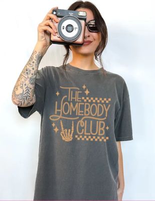 Homebody Club-BLACK INK ONLY