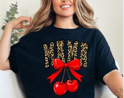 Cherry Cheetah Mama-Glitter