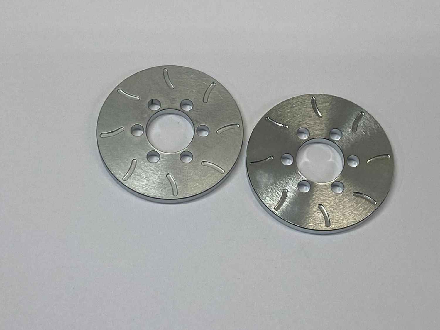 Scale Brake Rotors, Style: 38mm dia Brass (1.9&quot; wheels)