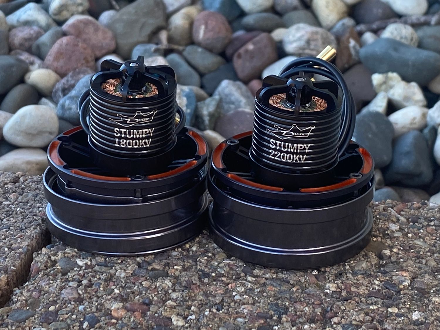 Dlux Stumpy brushless outrunner motor