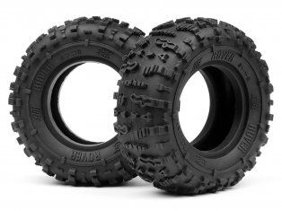 1.9 Rover Tire (Red) HPI Racing 67913 (pair)
