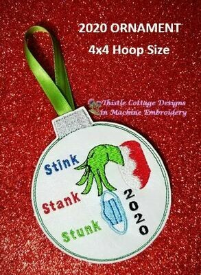 2020 Stink Ornament