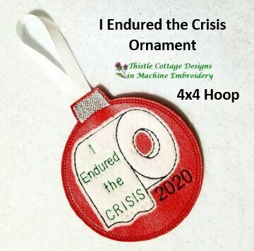 2020 Toilet Paper Crisis Ornament