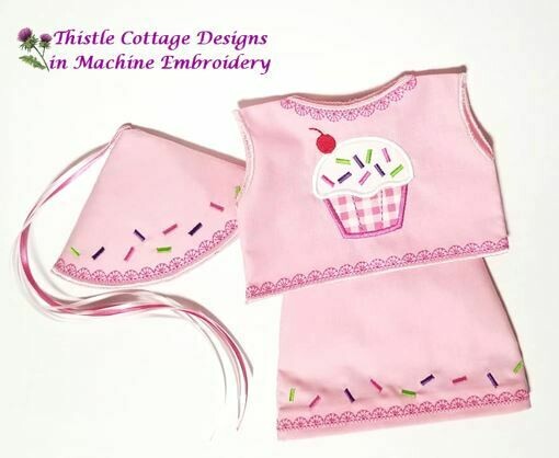 Cupcake Outfit for 18&quot; Dolls
