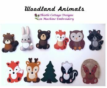 Woodland Animals Nursery Set