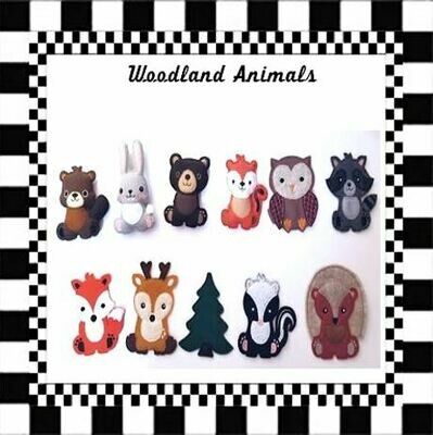Woodland Animal Nursery Items