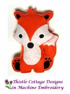 Woodland Animals Fox Stuffie Mini