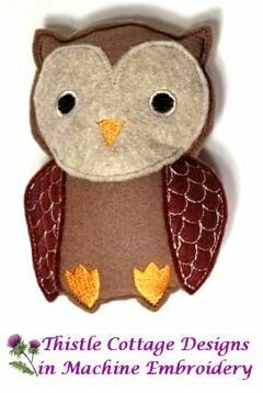 Woodland Animals Owl Stuffie Mini