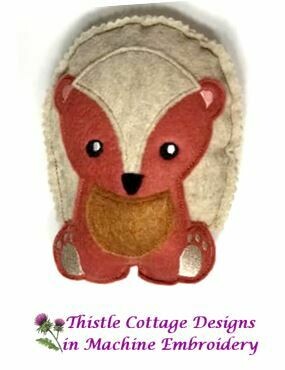 Woodland Animals Hedgehog Stuffie Mini
