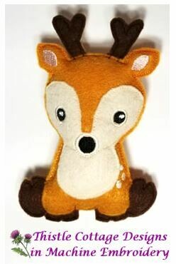 Woodland Animals Deer Stuffie Mini