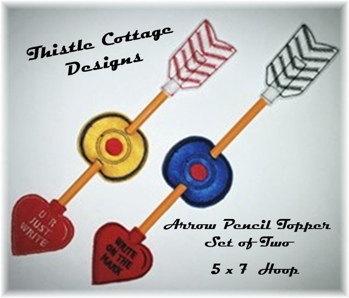 Arrow Pencil Toppers