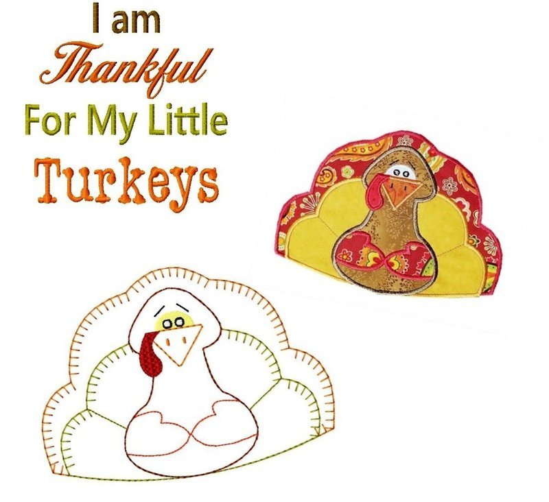 Primitive Turkey Bundle 5x7
